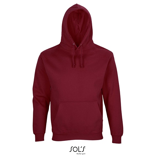 Bluza Unisex Z Kapturem Organiczna Bawełna Recykling L03815 - Burgundy