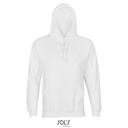 Bluza Unisex Z Kapturem Organiczna Bawełna Recykling L03815 - White