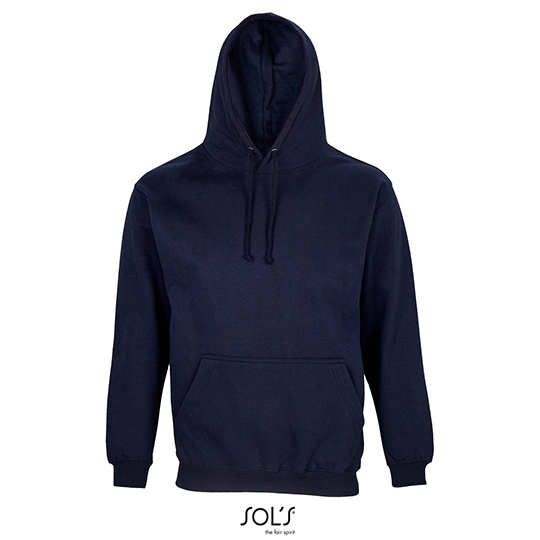 Bluza Unisex Z Kapturem Organiczna Bawelna Recykling L03815 - French Navy