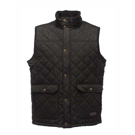 Pikowana kamizelka ocieplana RG810 - Black