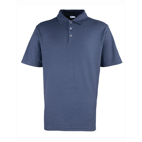 Koszulka Polo Robocza Dlugi Kroj Pika PW610 - Navy (ca. Pantone 2378C)