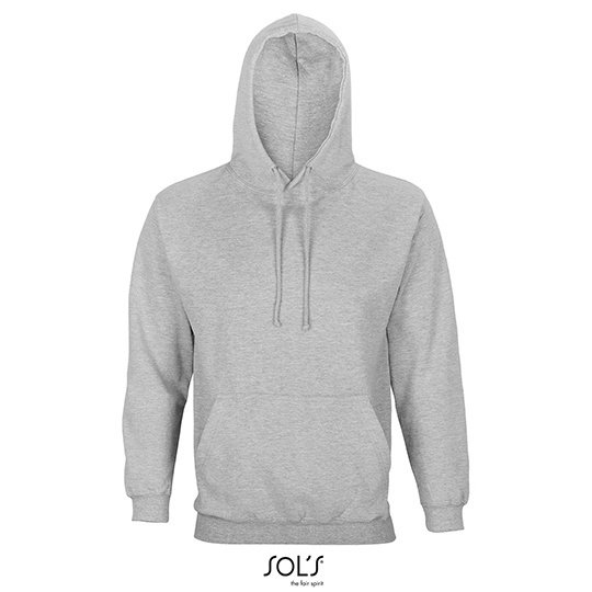 Bluza Unisex Z Kapturem Organiczna Bawełna Recykling L03815 - Grey Melange