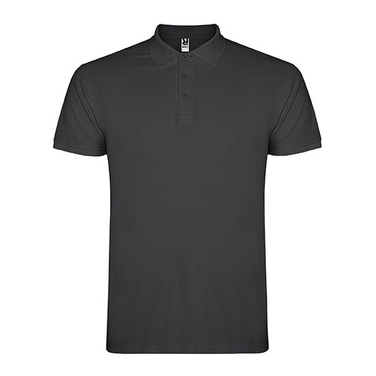 Koszulka Polo Meska Pique RY6638 - Dark Lead 46