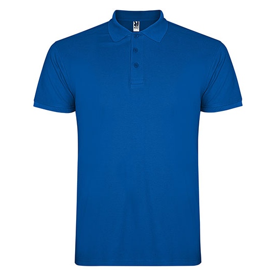 Koszulka Polo Męska Pique RY6638 - Royal Blue 05