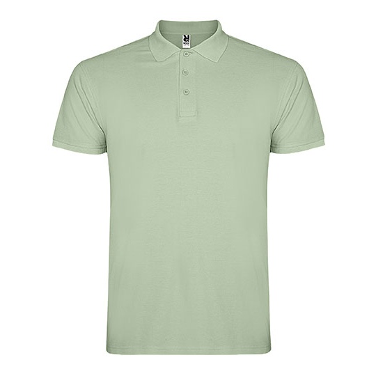 Koszulka Polo Meska Pique RY6638 - Mist Green 264