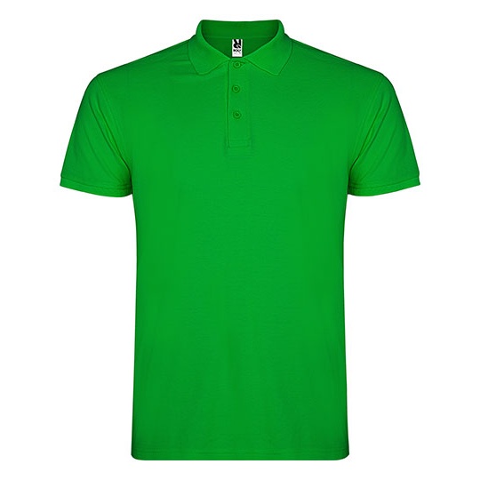 Koszulka Polo Meska Pique RY6638 - Grass Green 83