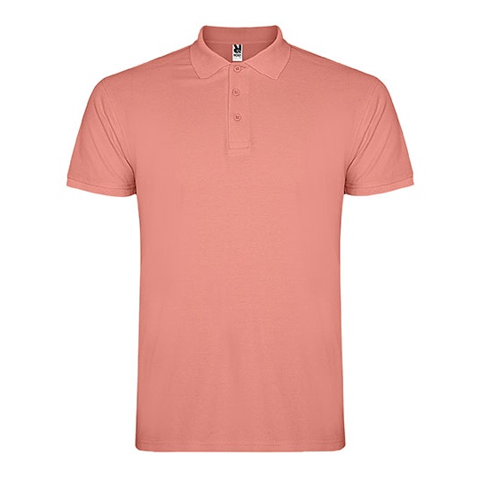 Koszulka Polo Meska Pique RY6638 - Clay Orange 266