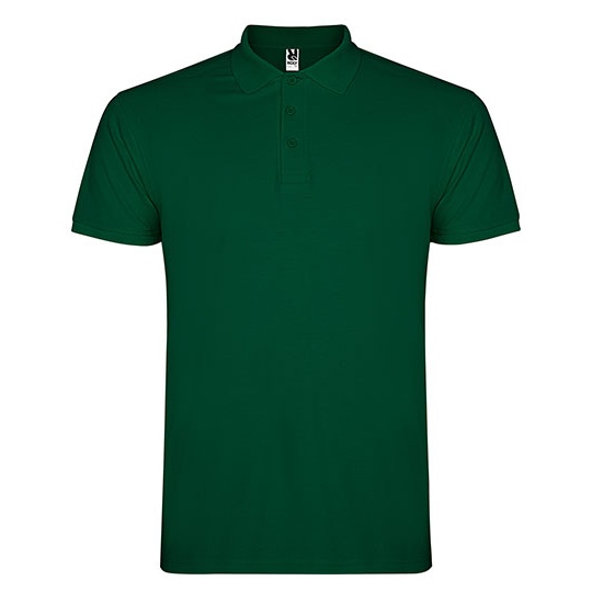 Koszulka Polo Męska Pique RY6638 - Bottle Green 56