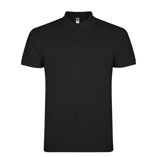 Koszulka Polo Meska Pique RY6638 - Black 02