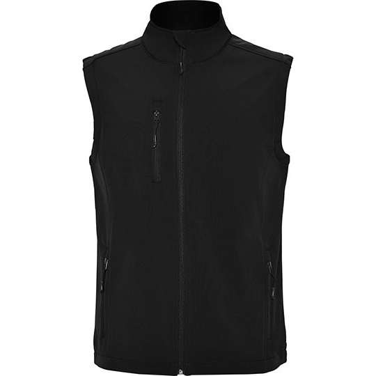 Kamizelka Softshell Wiatroszczelna Wodoodporna RY6438 - Black 02