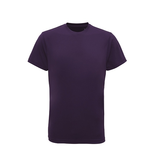 T-shirt Meski Sportowy Odprowadzajacy Wilgoc TR010 - Bright Purple