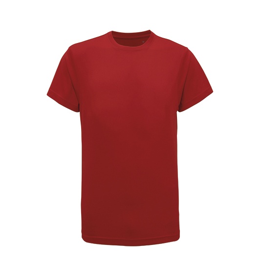 T-shirt Meski Sportowy Odprowadzajacy Wilgoc TR010 - Fire Red