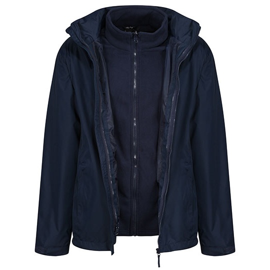 Kurtka Klasyczna Wodoodporna Wiatroszczelna RG150 - Navy & Navy