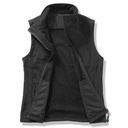 Bezrekawnik Damski Dopasowany Softshell Wodoodporny Oddychajacy RT232F - Black & Black