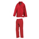 Dzieciecy wodoodporny zestaw kurtka i spodnie RT95J - Red