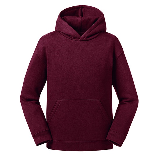 Bluza Dziecieca Z Kapturem Bawelniana Z265K - Burgundy