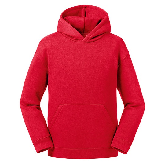 Bluza Dziecieca Z Kapturem Bawelniana Z265K - Classic Red