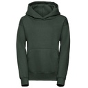 Bluza Klasyczna Czesana Bawełna Z575NK - Bottle Green