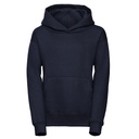 Bluza Klasyczna Czesana Bawełna Z575NK - French Navy