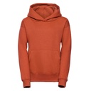 Bluza Klasyczna Czesana Bawełna Z575NK - Orange