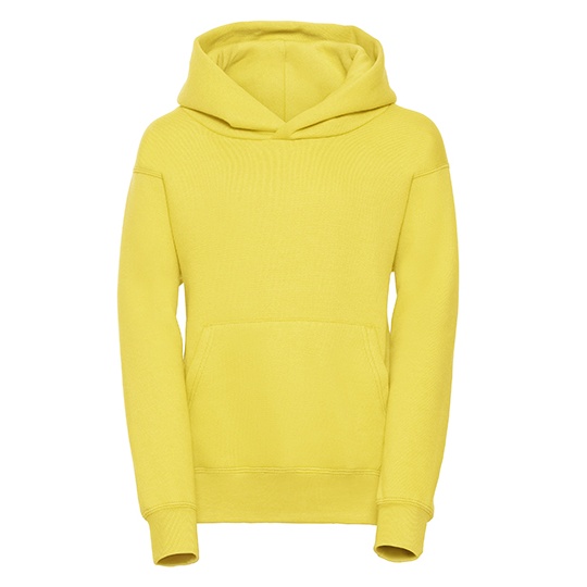 Bluza Klasyczna Czesana Bawełna Z575NK - Yellow