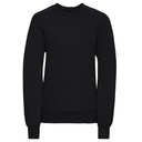 Bluza Klasyczna Czesana Bawełna Poliester Z762K - Black
