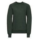 Bluza Klasyczna Czesana Bawełna Poliester Z762K - Bottle Green