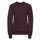 Bluza Klasyczna Czesana Bawełna Poliester Z762K - Burgundy