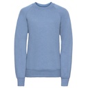 Bluza Klasyczna Czesana Bawełna Poliester Z762K - Sky