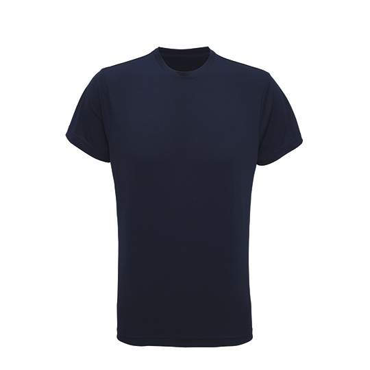 T-shirt Meski Sportowy Odprowadzajacy Wilgoc TR010 - French Navy