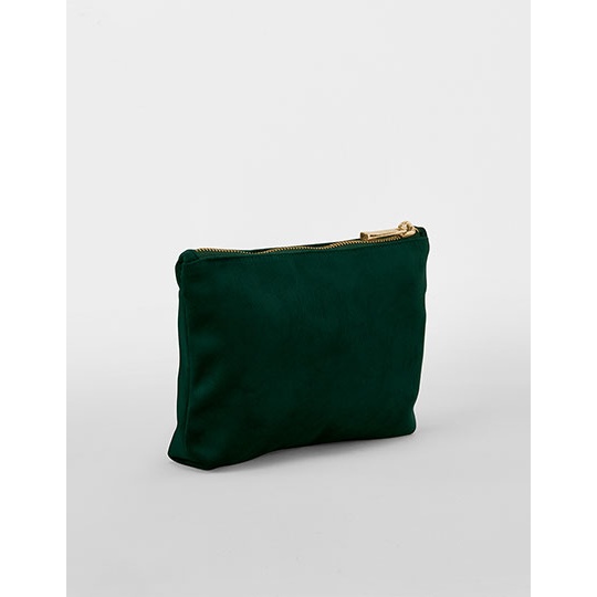 Kosmetyczka Aksamitna z Recyklingu BG714 - Dark Emerald