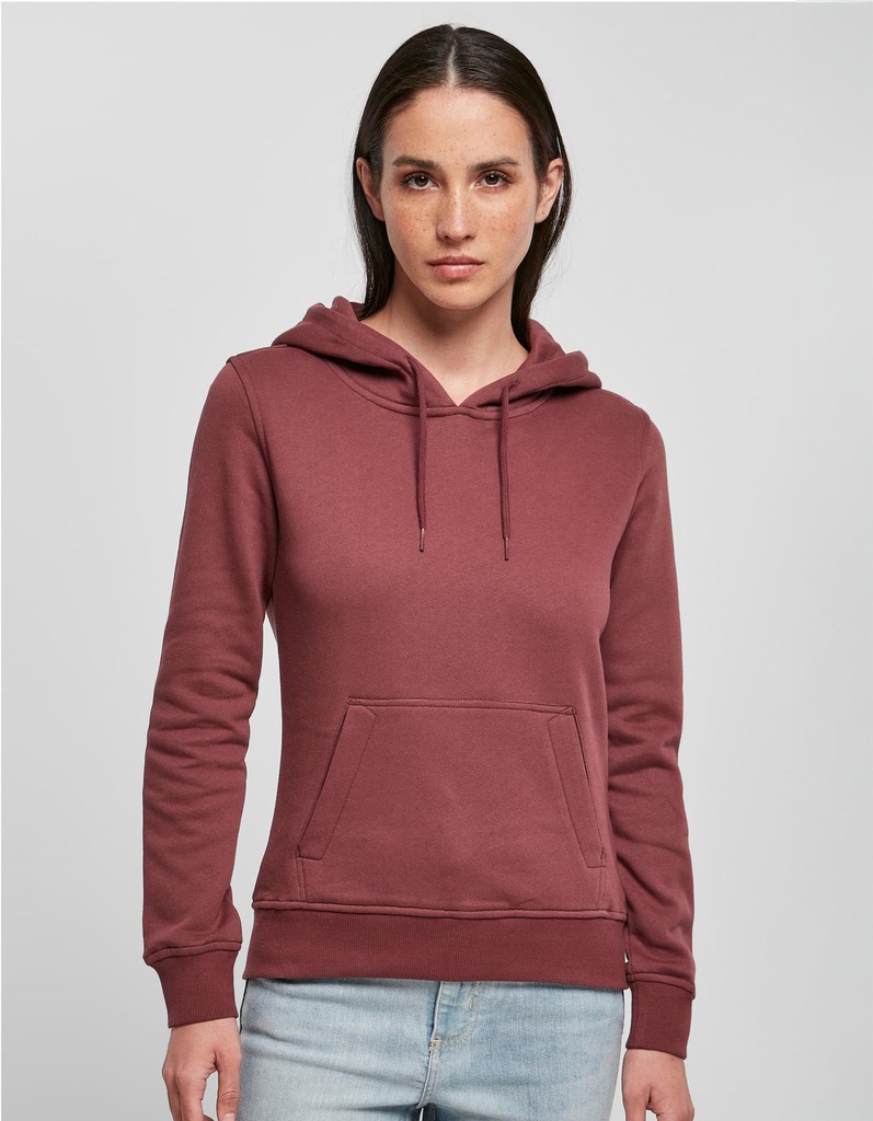 Bluza z kapturem Damska Slim Bawelna Organiczna BY139 - Olive