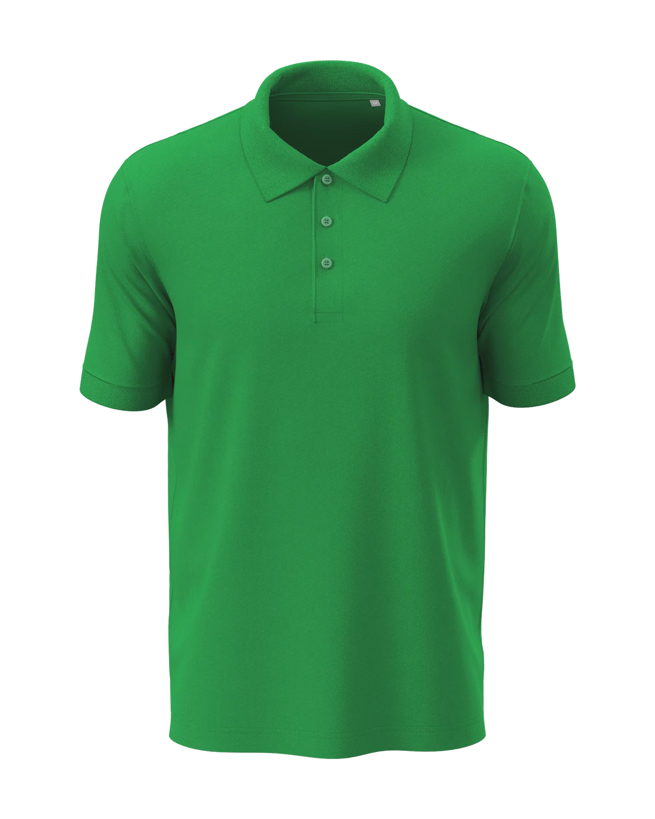 Koszulka Polo Meska Klasyczna Bawelniana S9060- Kelly Green