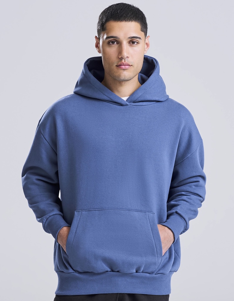 Bluza Oversize Bawelna Poliester z Recyklingu JH120 - Atlantic Blue