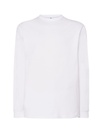T-shirt męski z długimi rękawem - White