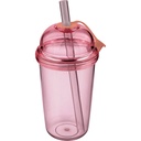 Kubek podróżny 500 ml - różowy