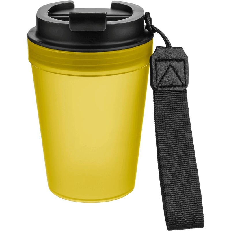 Kubek podróżny 350 ml - żółty