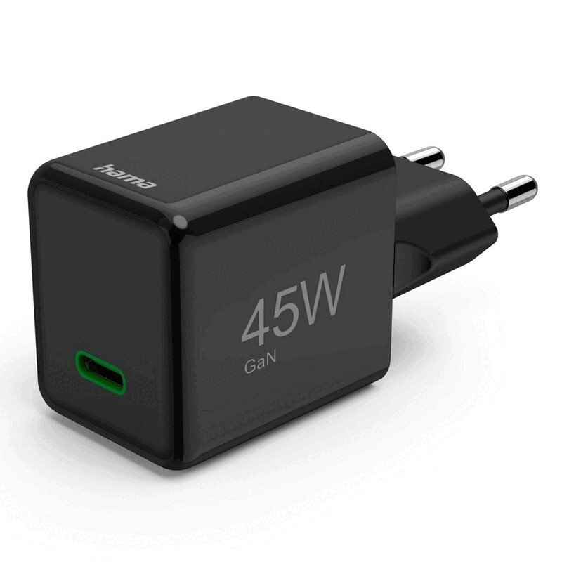Ładowarka ścienna 45W Hama Supermini - czarny