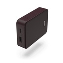 Power bank 10000 mAh Hama Power Pack - burgund