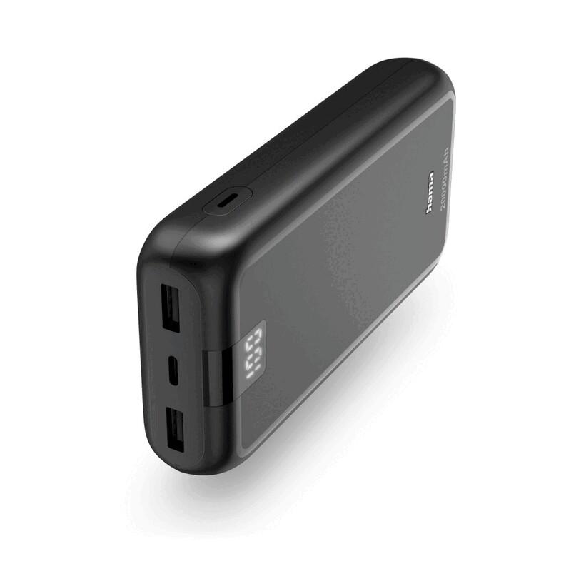 Power bank 20000 mAh Hama Power Pack Performance - czarny