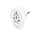 Adapter podróżny Skross for Hama USB - biały