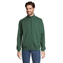 COOPER FULL ZIP SWEAT - ciemno-zielony