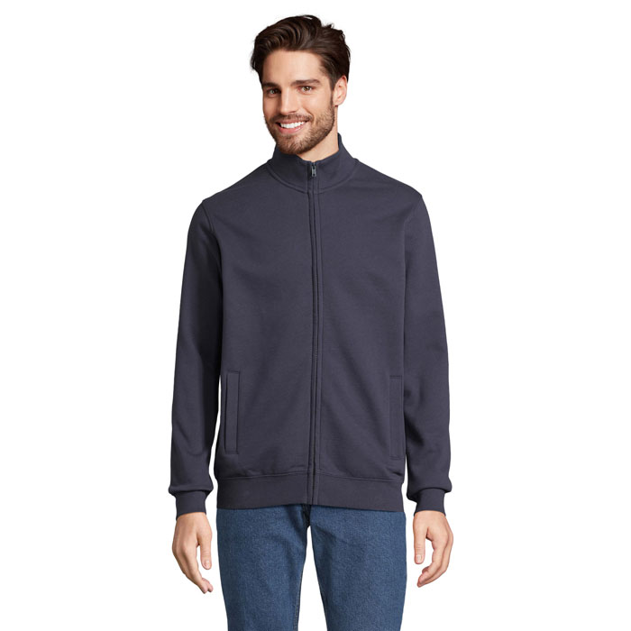 COOPER FULL ZIP SWEAT - french navy