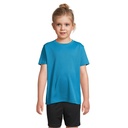 SPRINT KIDS SPORTS T-SHIRT - aqua