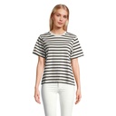 LEGEND WOMEN  T-SHIRT - off white| navy