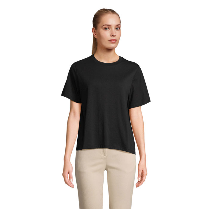 LEGEND WOMEN  T-SHIRT - deep black