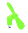 Przenośny wentylator USB - limonka