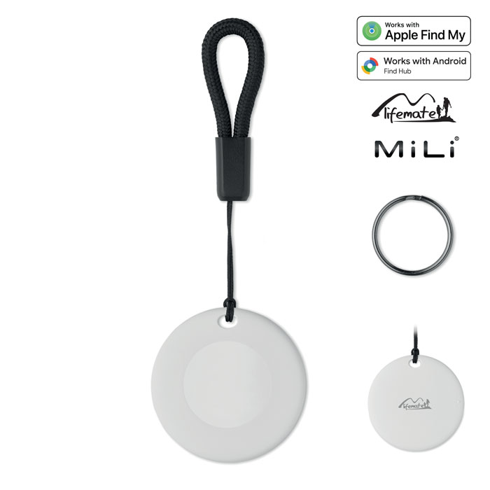Lokalizator Smart Find My - bialy