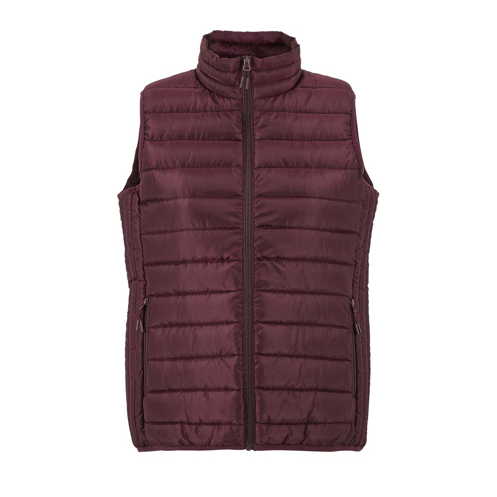 Bezrękawnik STREAM WOMEN - burgundy