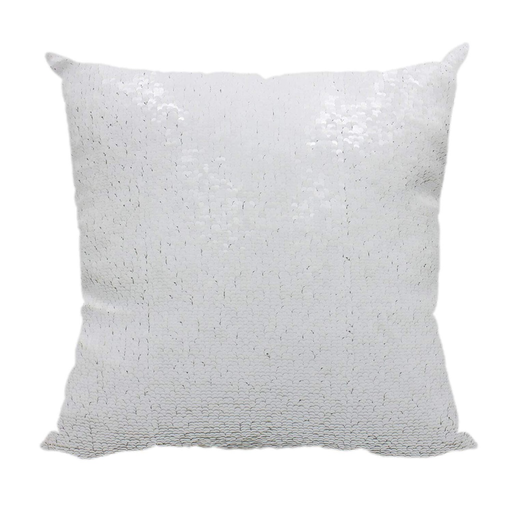 WYPRZEDAŻOWY Poszewka z cekinami - White/White
